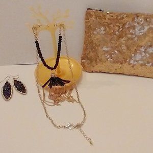 Fashion Jewelry Necklace W/ Pendant Tassel